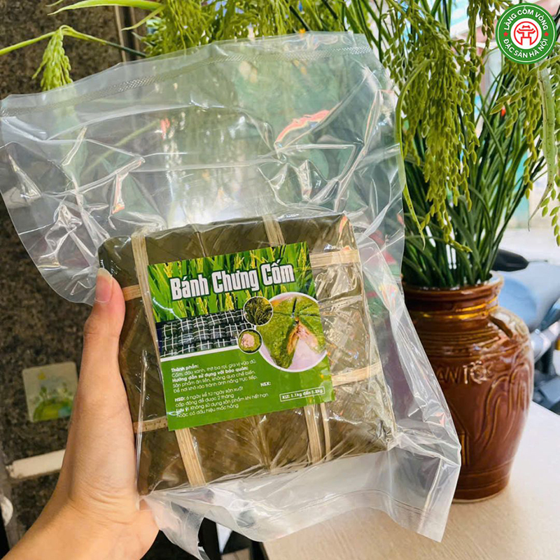 Bánh chưng cốm Hà Nội