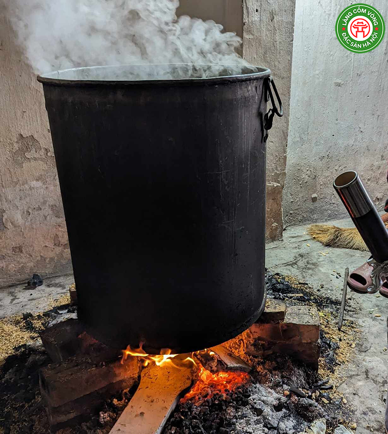 Cách làm bánh chưng cốm Hà Nội