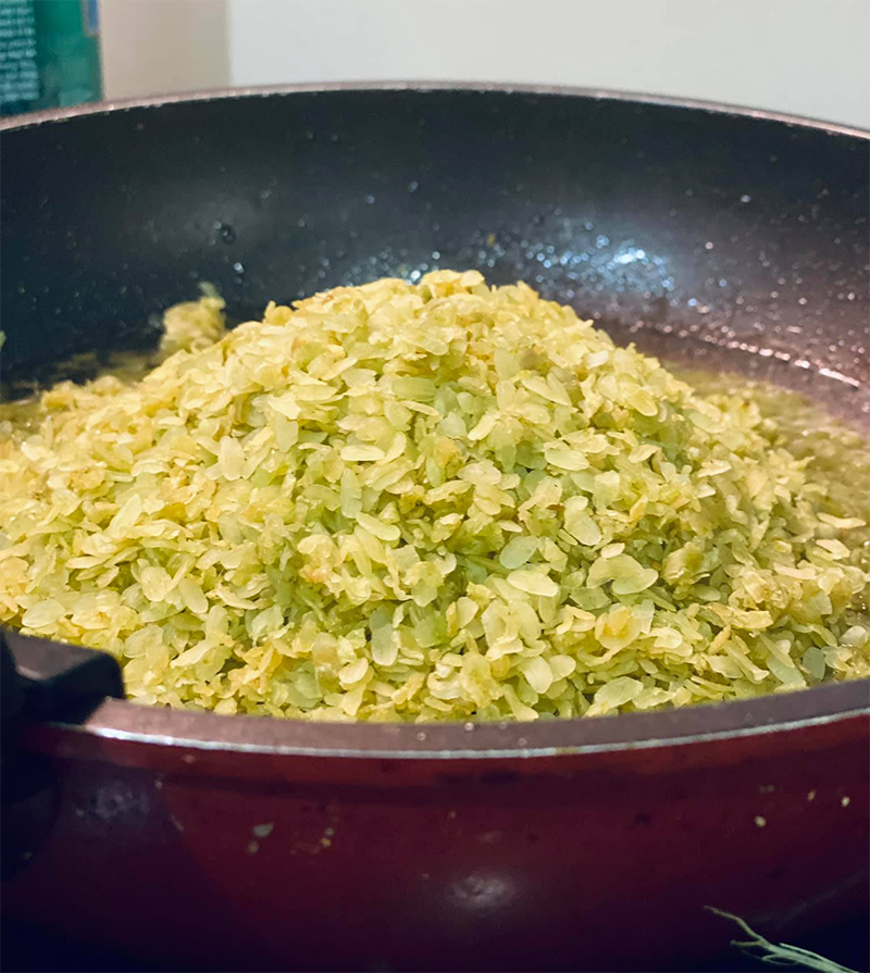 Cách làm cốm xào chuẩn Hà Nội